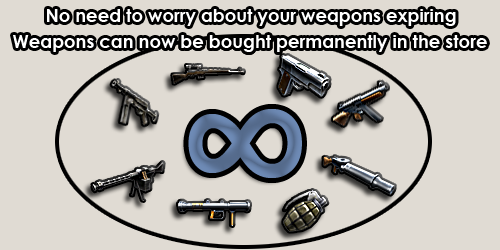Оружие можно купить навсегда за Battlefunds!