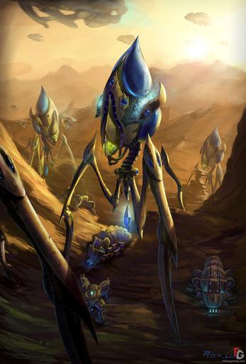 StarCraft II: Wings of Liberty - Юниты Протосов "Через посты к звёздам"