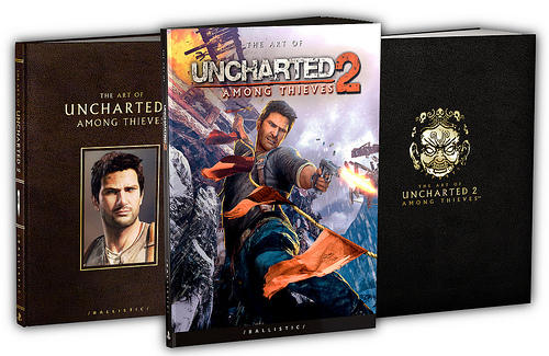 Uncharted 2: Among Thieves - Видео распаковки артбуков Uncharted 2