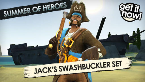 Battlefield Heroes - Новые костюмы пиратов 